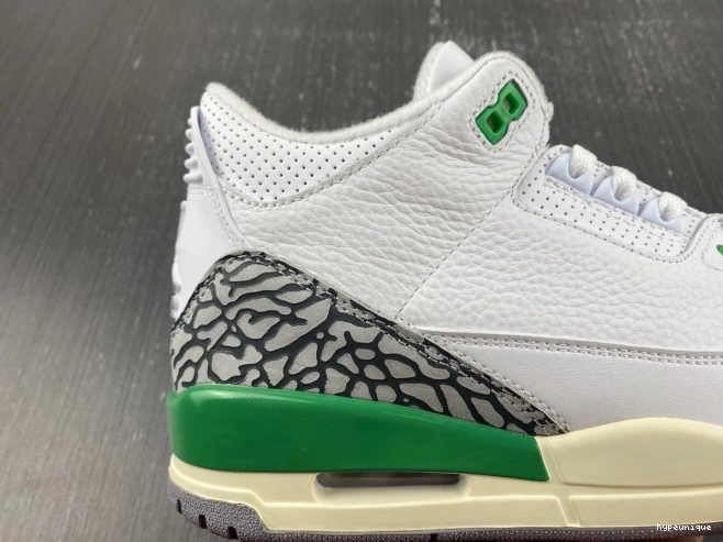 HYPE CK9246-136 Jordan 3 Lucky Retro (W) Green 0724